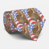 Bison-Büffel-Americanatier-Kunst-Krawatte Krawatte (Gerollt)