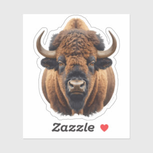 Bison / Büffel Aufkleber
