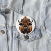 Bison / Büffel Button (Beispiel)