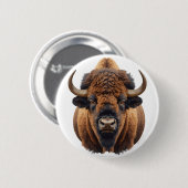Bison / Büffel Button (Vorne & Hinten)