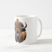 Bison / Büffel Kaffeetasse (VorderseiteRechts)