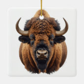 Bison / Büffel Keramikornament (Rückseite)