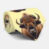 Bison / Büffel Krawatte (Gerollt)