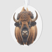 Bison / Büffel Ornament (Vorderseite)