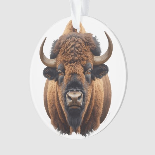 Bison / Büffel Ornament (Vorderseite)