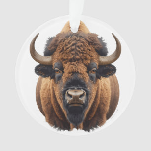 Bison / Büffel Ornament