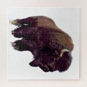 Bison Büffel  Puzzle (Horizontal)