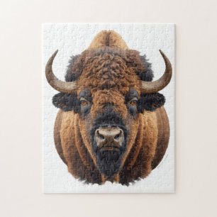Bison / Büffel Puzzle