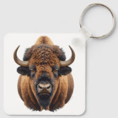 Bison / Büffel Schlüsselanhänger (Rückseite)