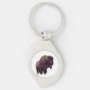 Bison Büffel Schlüsselanhänger