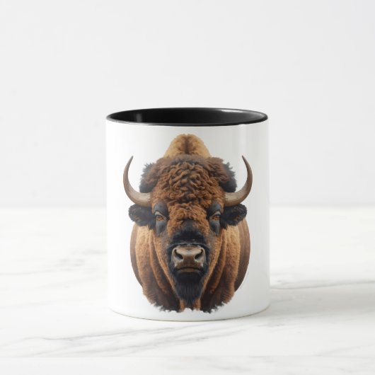 Bison / Büffel Tasse (Zentrum)