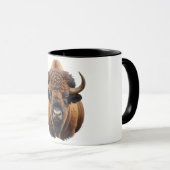 Bison / Büffel Tasse (VorderseiteRechts)