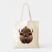 Bison / Büffel Tragetasche (Rückseite)