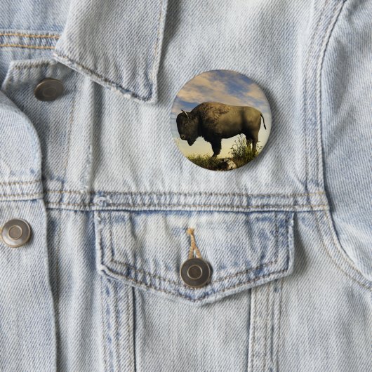 Bison Button (Beispiel)
