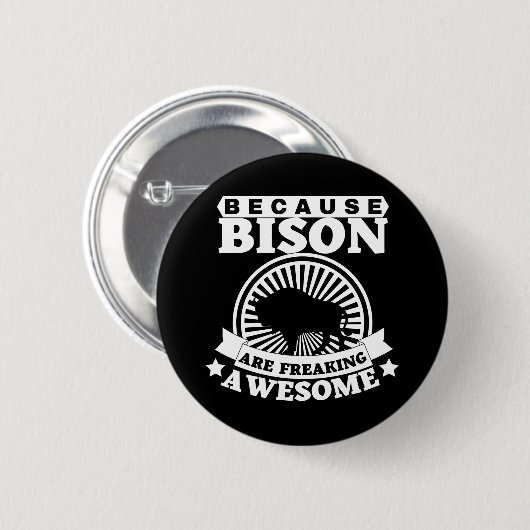 BISON BUTTON (Vorne & Hinten)