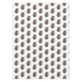 Bison-Cartoon-Abbildung Tischdecke (Vorderseite)