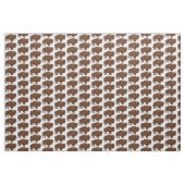 Bison-Cartoon Stoff (Yard (91,4 cm))