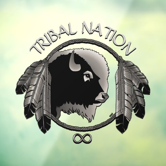 Bison Decal Custom Tribal Wildlife Window Fensteraufkleber (Blatt 3)