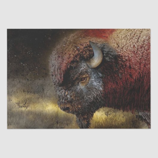 Bison Decoupage Tissue Paper Seidenpapier (Vorderseite)
