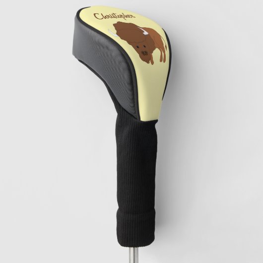 Bison Design Golf Headcover (angewinkelt)