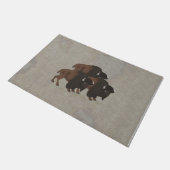 Bison Doormat Fußmatte (Schrägansicht)