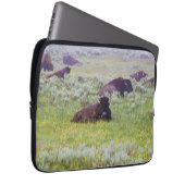 Bison Dream Laptop Case (Vorne Rechts)