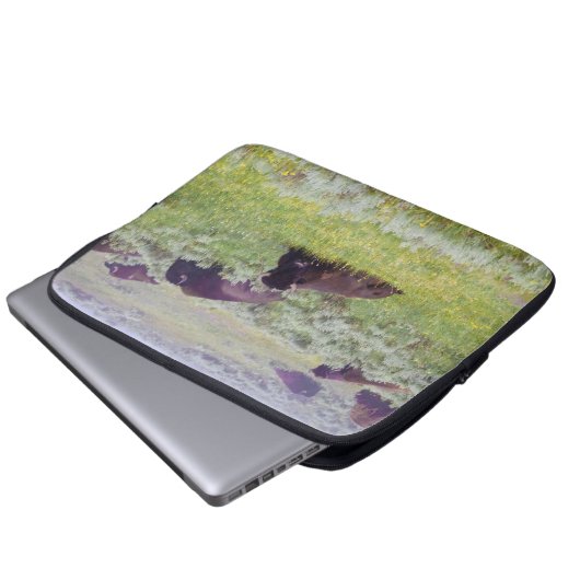Bison Dream Laptop Case (Vorne Knopf)