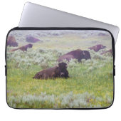 Bison Dream Laptop Case (Vorderseite)