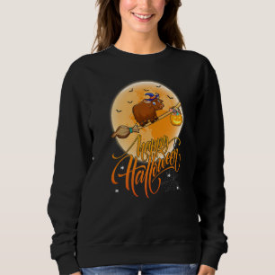 Bison-Fahrt-Hexe-Schrotflinte-Vintage-Mond-Bison-H Sweatshirt