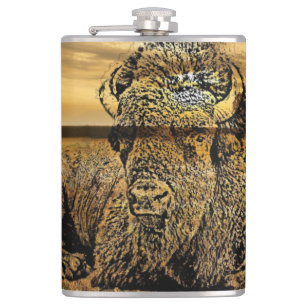 Bison Flachmann