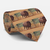 Bison-Flagge Krawatte (Gerollt)