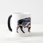 Bison-Flagge Verwandlungstasse (Vorderseite Links)