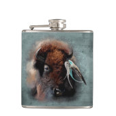 Bison - Flasche Flachmann (Vorderseite)