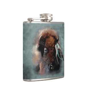 Bison - Flasche Flachmann