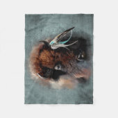 Bison - Fleece Blanket (Vorderseite)