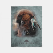Bison - Fleece Blanket (Vorderseite)