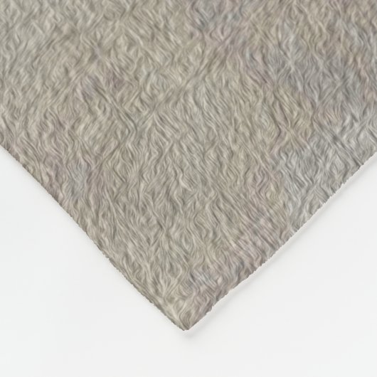 Bison Fleecedecke (Ecke)