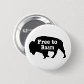 Bison free to roam button (Vorne & Hinten)
