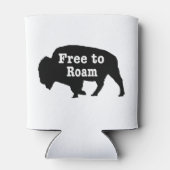 Bison free to roam dosenkühler (Rückseite)