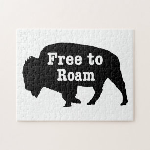 Bison free to roam puzzle