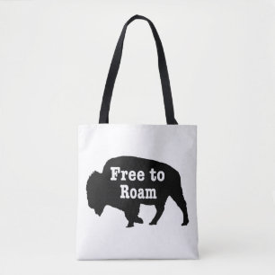 Bison free to roam tasche