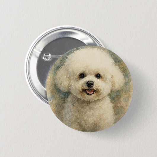 Bison Frise Button (Vorne & Hinten)