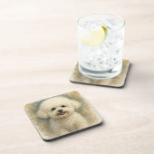 Bison Frise Getränkeuntersetzer (Rechte Seite)