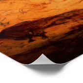 Bison from the Caves at Altimira, c.15000 BC Poster (Ecke)