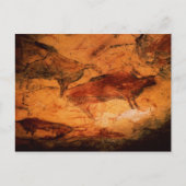 Bison from the Caves at Altimira, c.15000 BC Postkarte (Vorderseite)