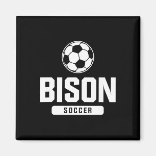 Bison Fußball für Grund-, Mittel- und Oberschulen Magnet