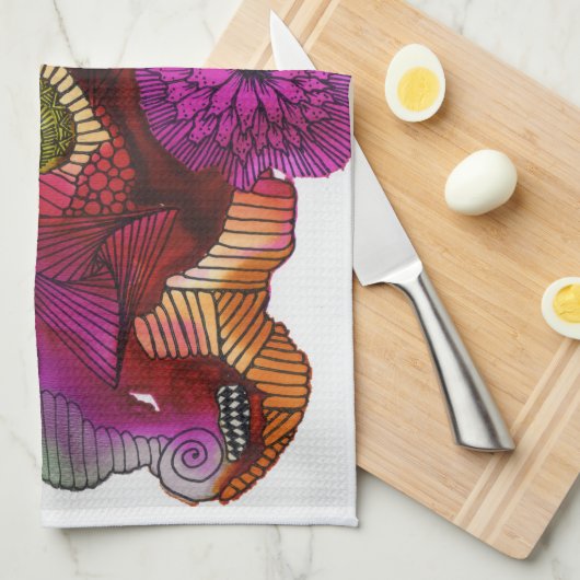 Bison-Geschirrtuch Geschirrtuch (Viertel Falte)