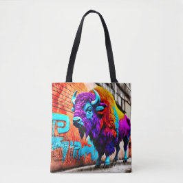 Bison graffiti-Tasche Tasche
