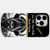 Bison Grazing on Open Prairie Case-Mate iPhone Hülle (Rückseite (Horizontal))