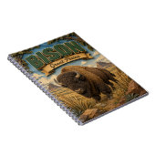 Bison Great Plains POPCUT Notizblock (Rechte Seite)